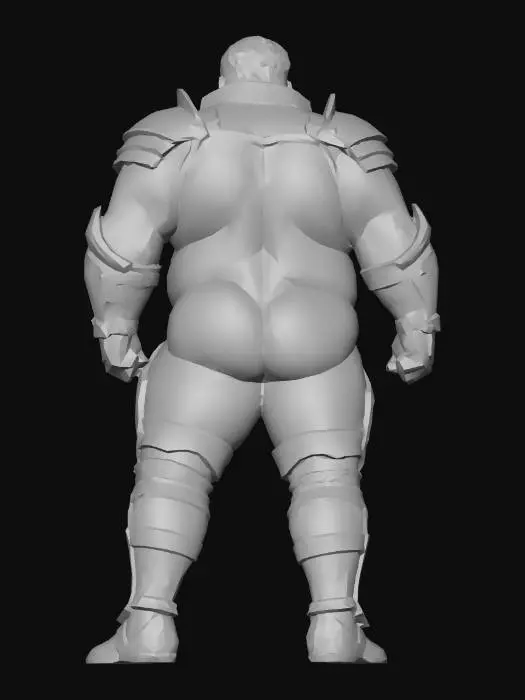 3D model for Ironbound Berserker