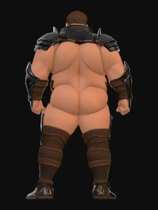 3D model for Ironbound Berserker