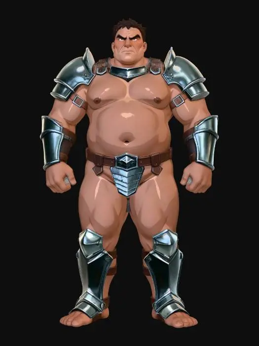 3D model for Ironbound Warlord