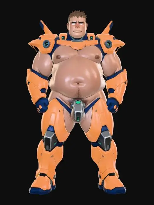 3D model for Orange Colossus