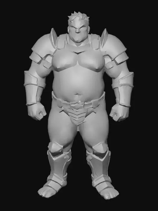 3D model for Ironbound Warlord
