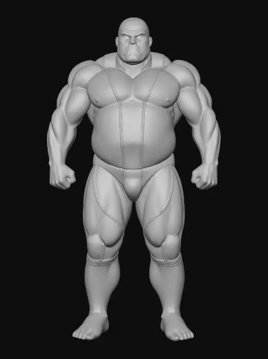 3D model for Colossal Wrestler