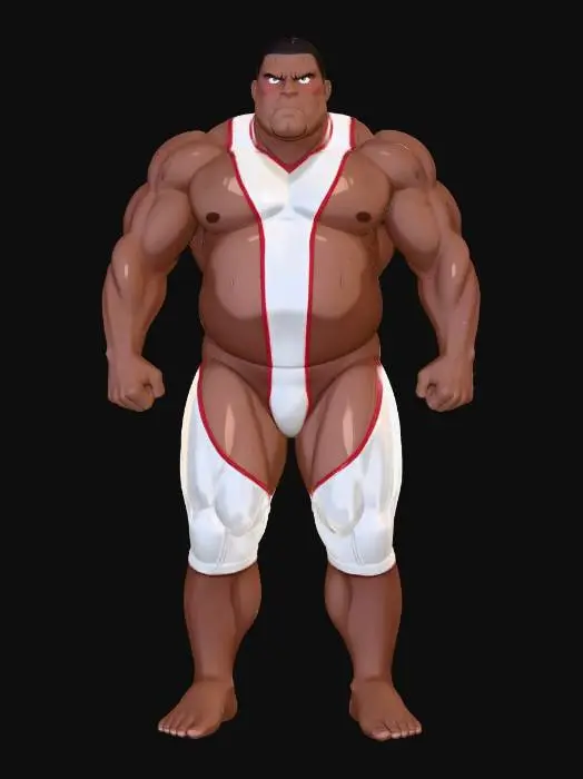 3D model for Colossal Wrestler