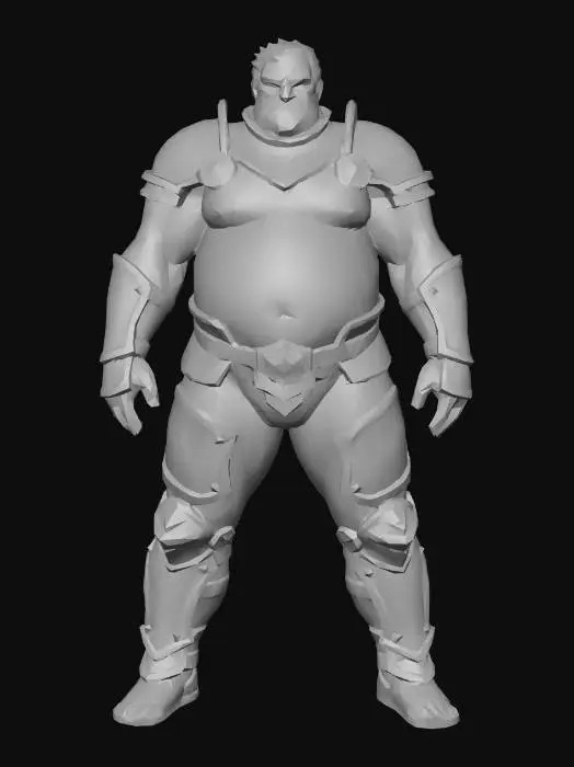3D model for Golden Colossus