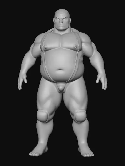 3D model for Blue Brute