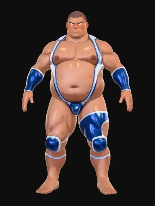 3D model for Blue Brute