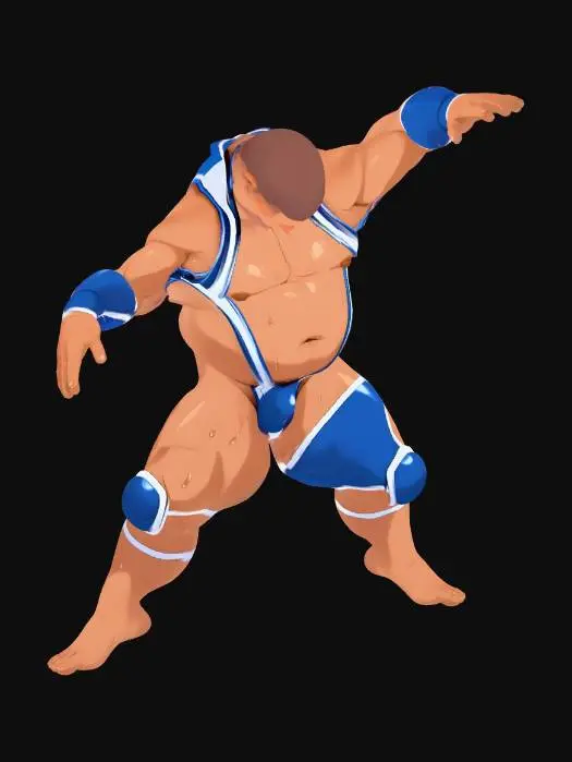 3D model for Blue Brute