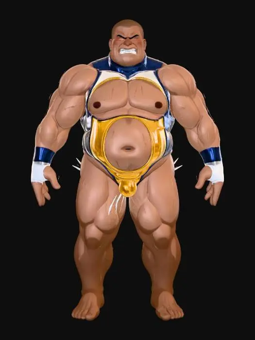 3D model for Colossal Ring Warrior