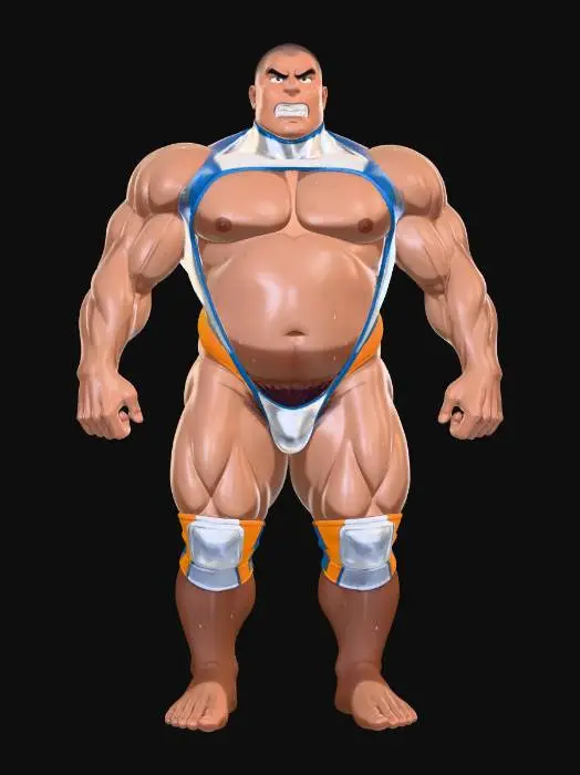 3D model for Titan of the Ring