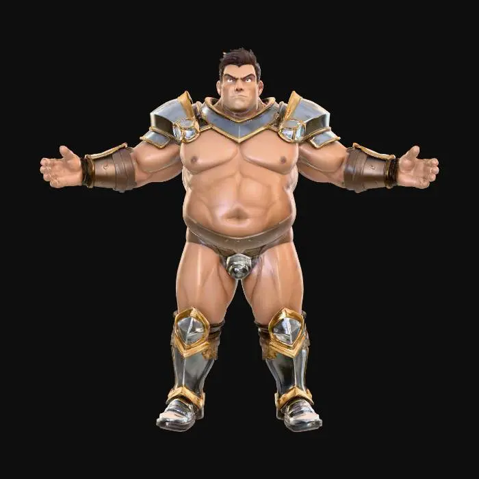 3D model for Warrior's Resolve