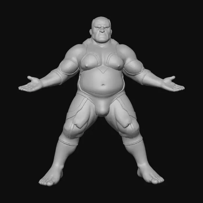 3D model for Wrestler Powerhouse, #Christmas2025#