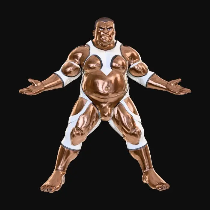 3D model for Wrestler Powerhouse, #Christmas2025#