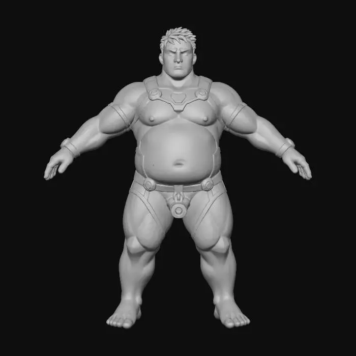 3D model for Warrior's Resolve