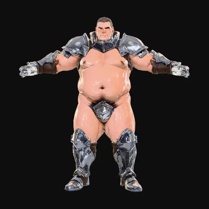 3D model for Armored Warrior