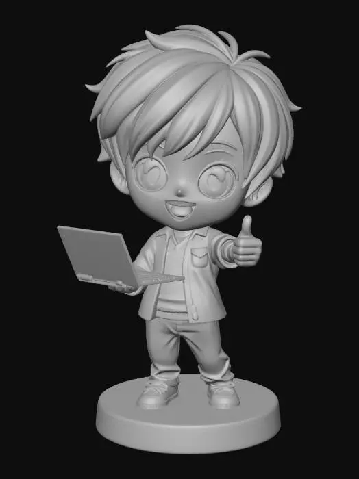 3D model for Techy Thumbs Up