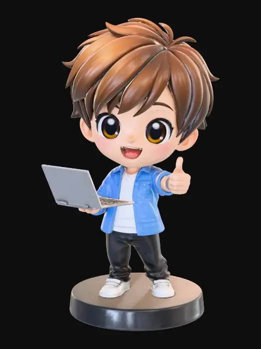 3D model for Techy Thumbs Up