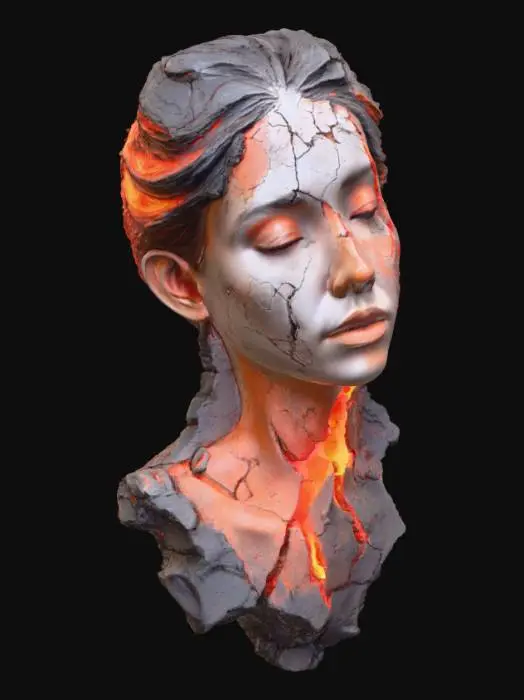 3D model for Volcanic Serenity