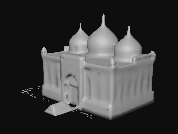 3D model for мавзолей Исак 3