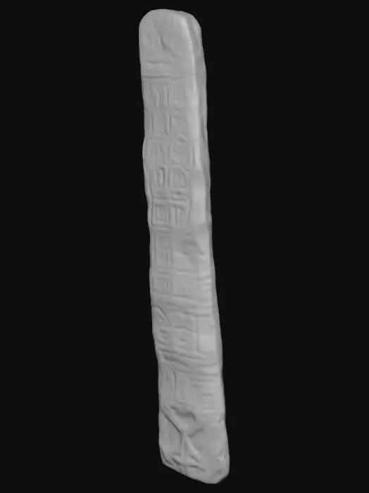3D model for Ancient Stone Inscription