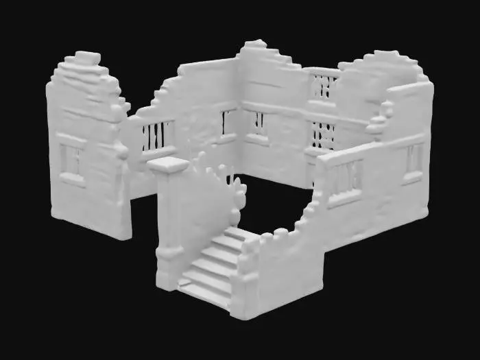 3D model for Abandoned Retreat