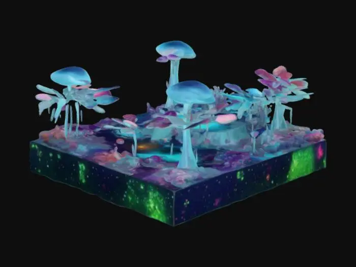 3D model for Luminous Microcosm