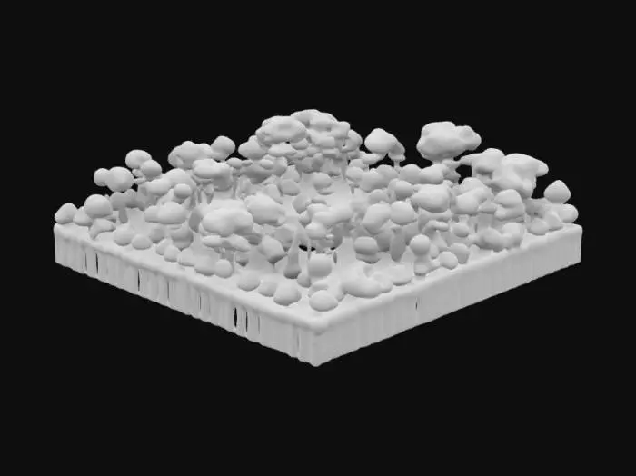 3D model for Enchanted Forest Labyrinth