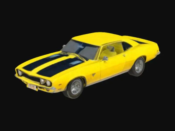 3D model for 1967-1969 Chevrolet Camaro.