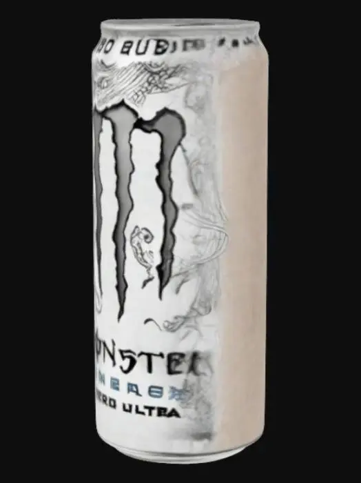 3D model for Monster Energy Zero Ultra