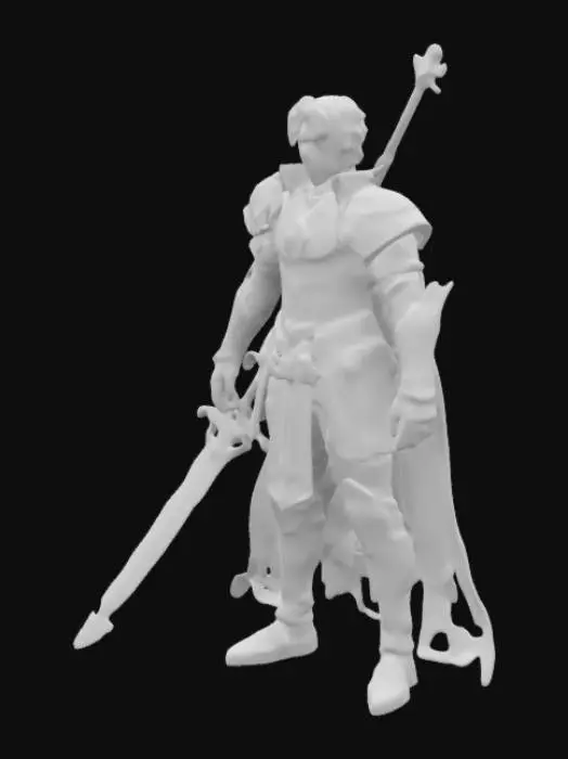 3D model for Warlord Noctis