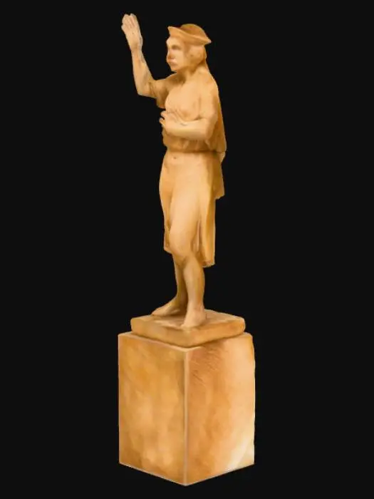 3D model for The Greeting Statue