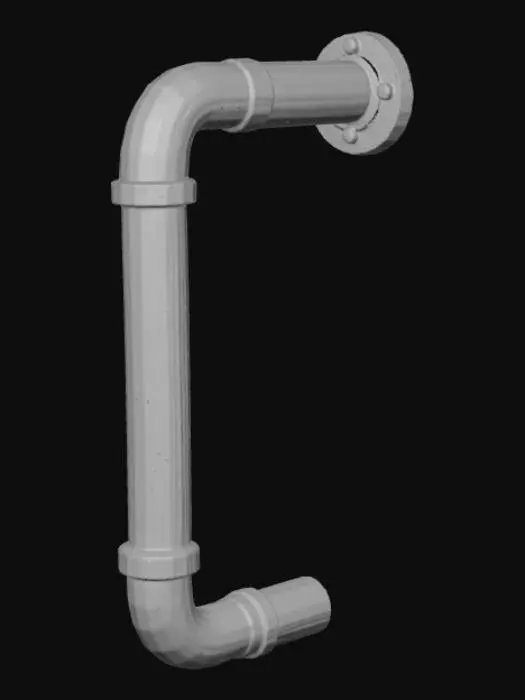 3D model for Rusty Handle