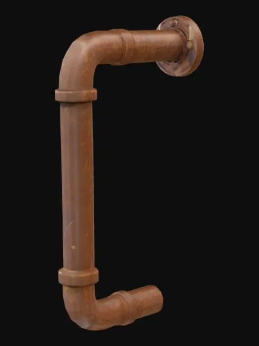 3D model for Rusty Handle