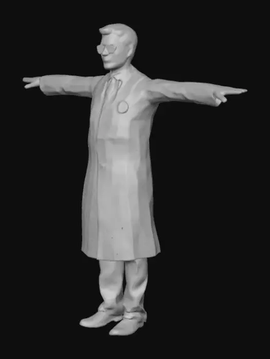 3D model for Doctor's T-Pose