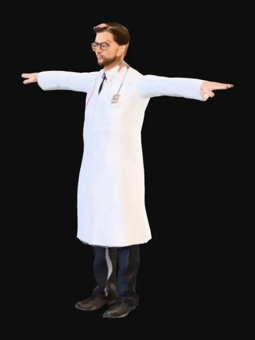 3D model for Doctor's T-Pose