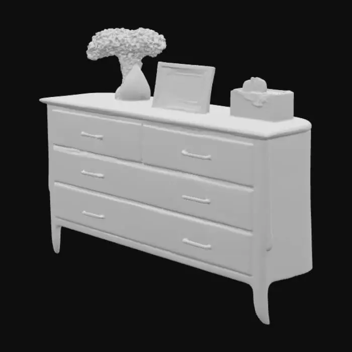 3D model for Dresser Elegance