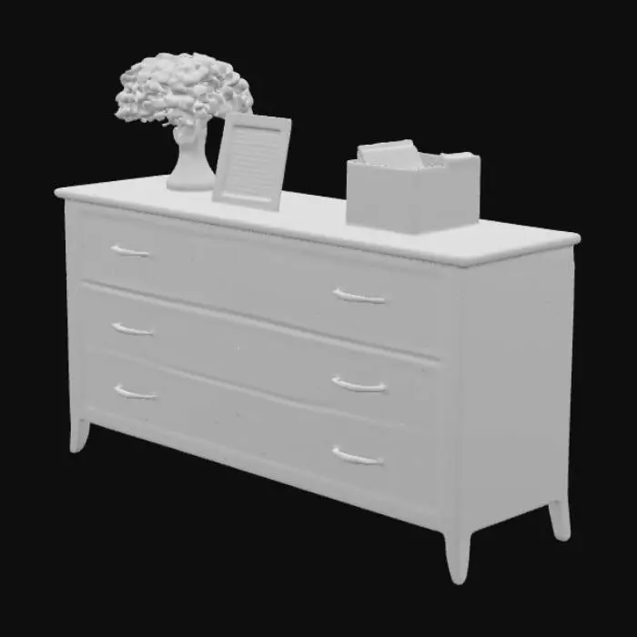 3D model for Dresser Elegance