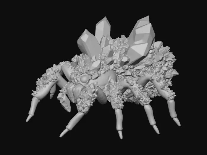 3D model for Amethyst Arachnoid