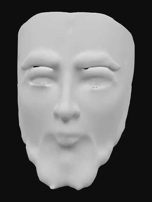 3D model for Mascara de parachico