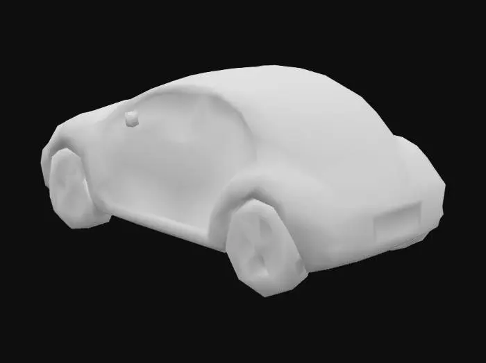 3D model for Orange Beetle