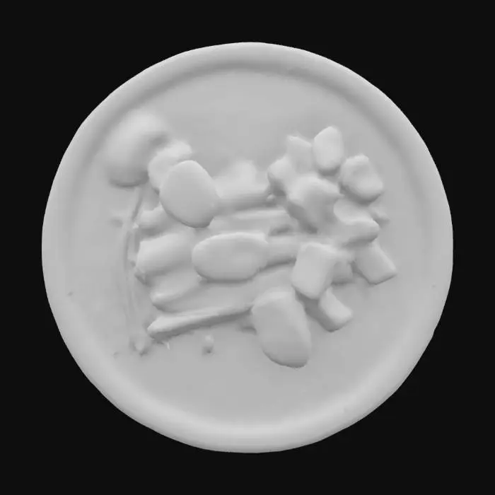 3D model for duck breast and potatoes