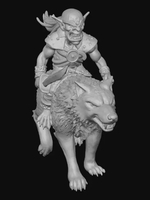 3D model for wolfrider.jpg