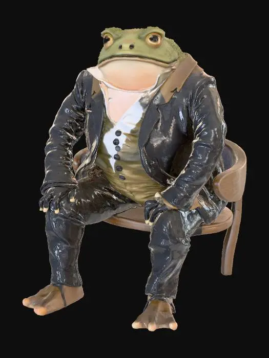 3D model for The Distinguished Toad