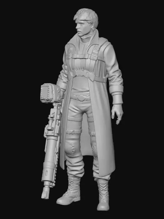 3D model for the last human