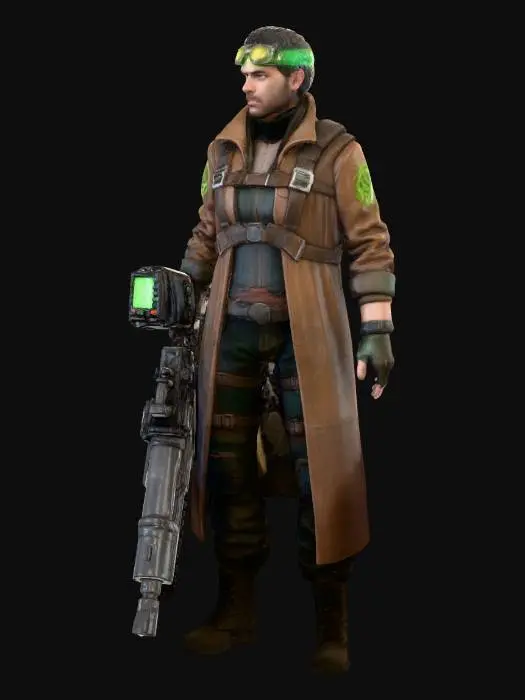 3D model for the last human