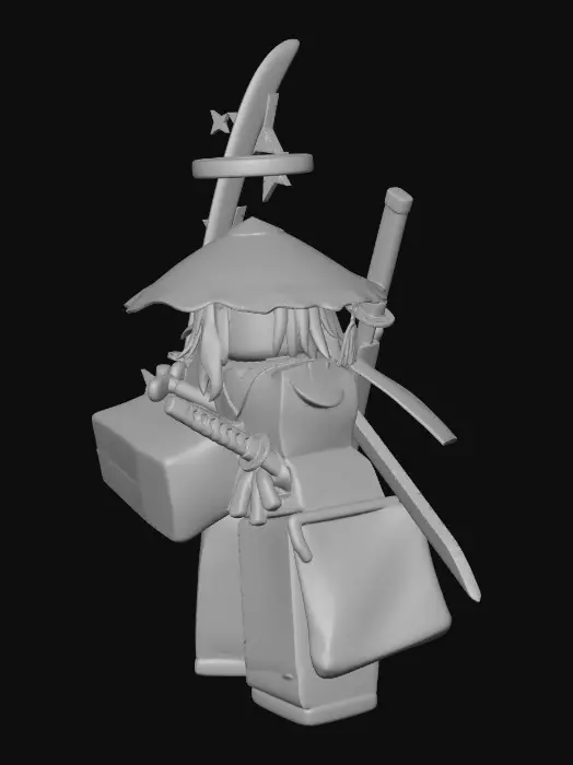 3D model for Samurai Shadow