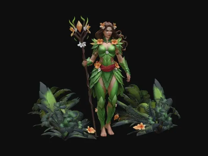 3D model for Verdant Enchantress