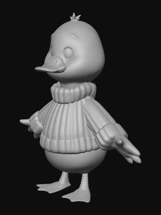 3D model for Cozy Duckling