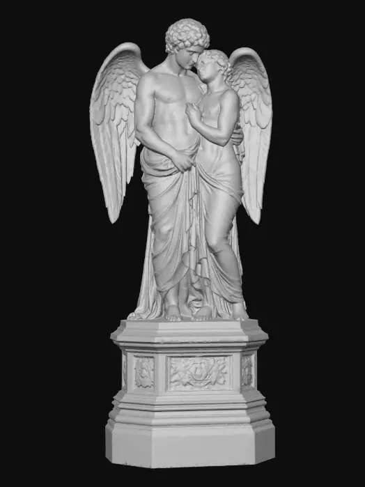 3D model for Angelic Embrace