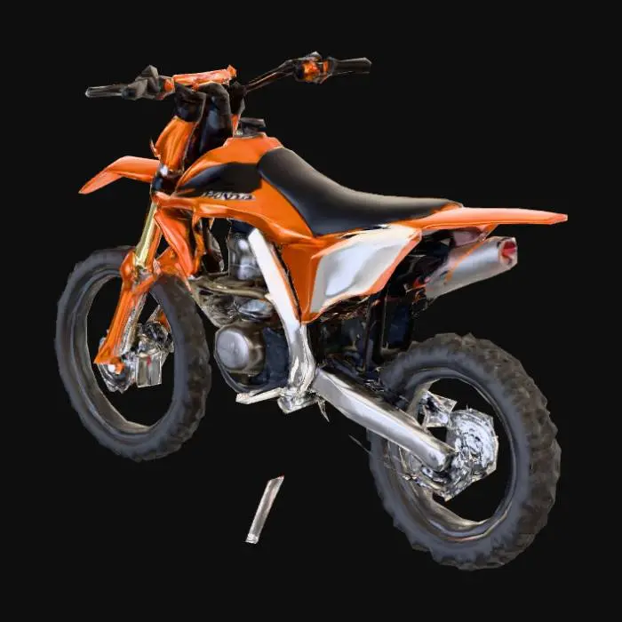3D model for honda crf250r oluştur kaliteli