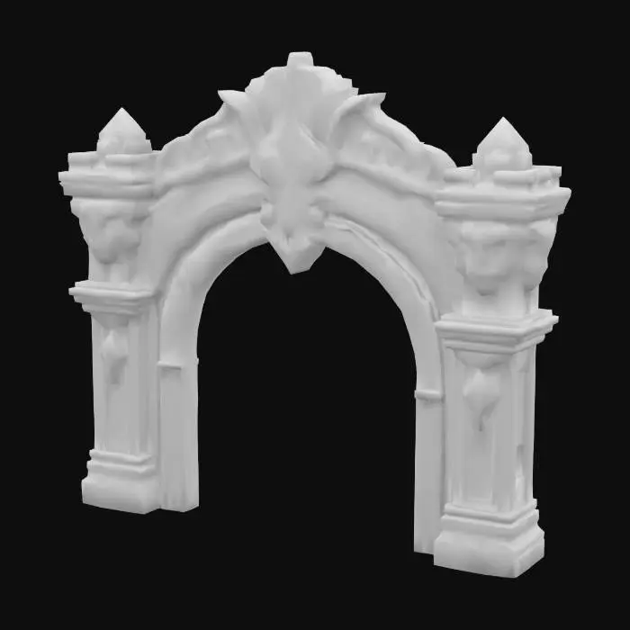3D model for Arcane Gateway, #arch#